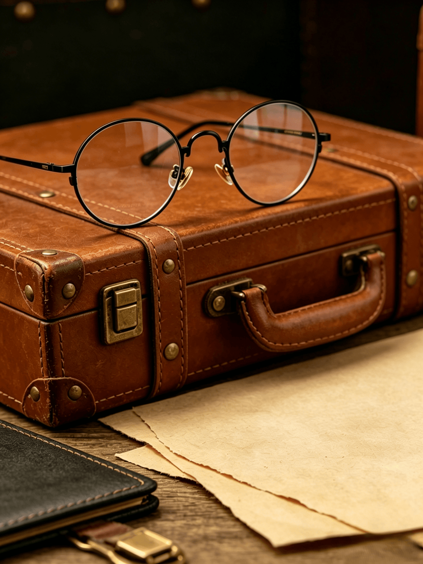 Vintage glasses frames V Pai 2617 classic silhouette detail