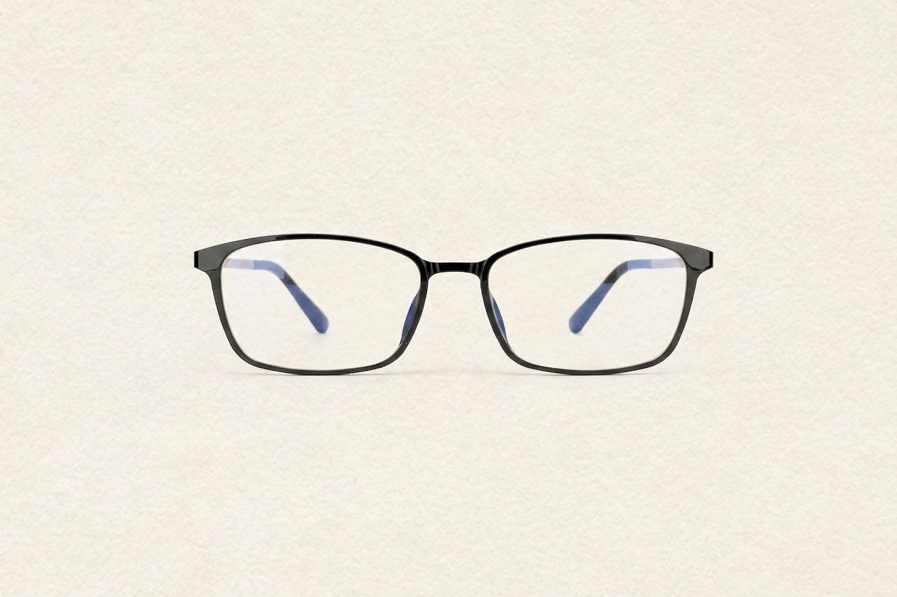Rectangle Men Eyeglass classic black rectangular men computer anti fatigue eyeglass frame