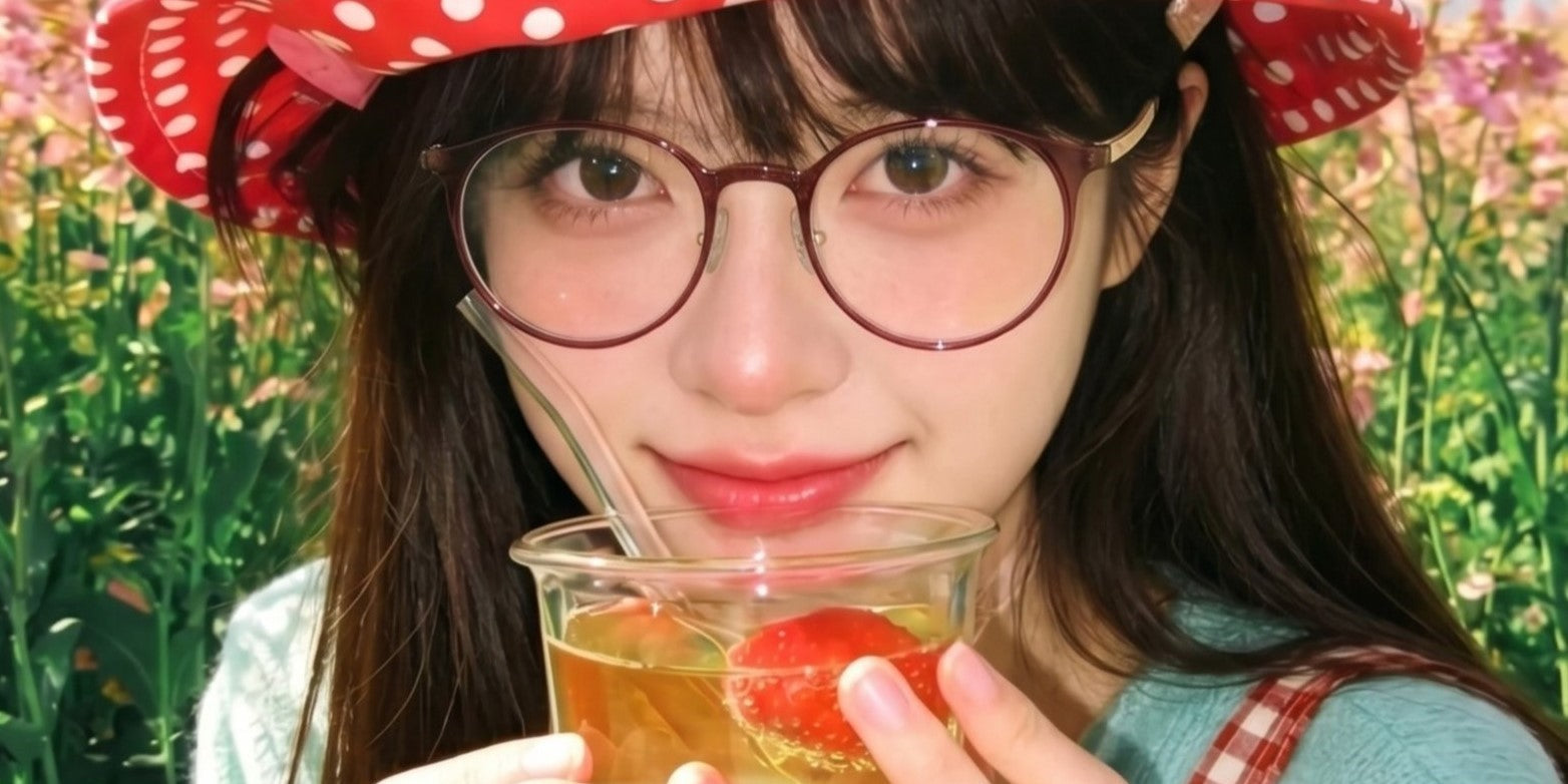 Best glasses for round face V-Pai V2115U retro round TR eyeglasses