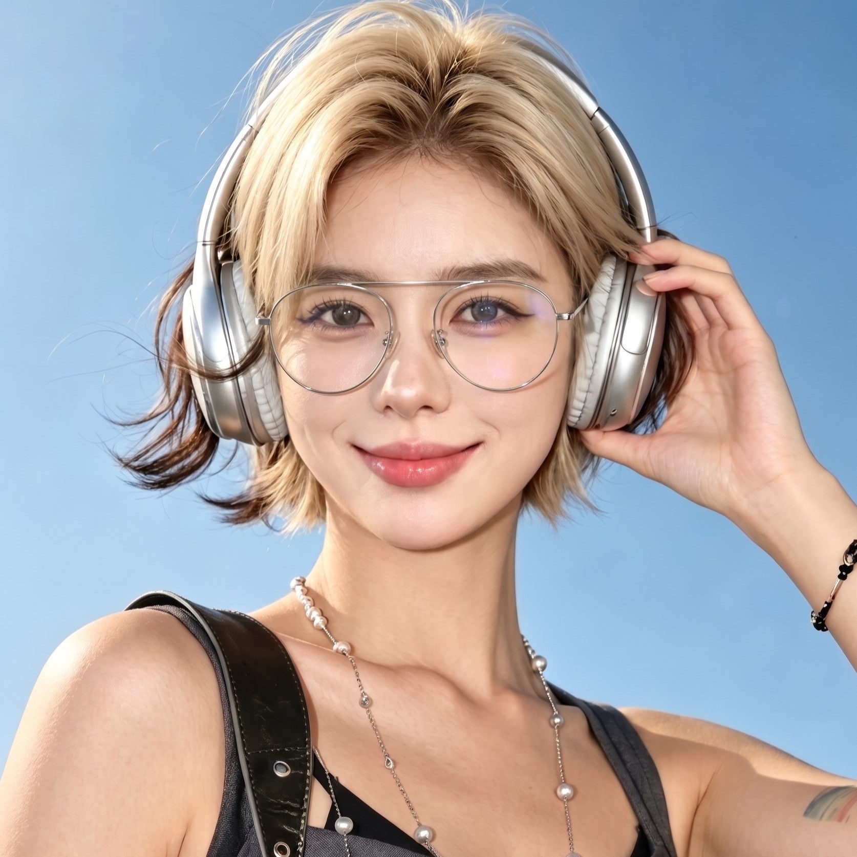 V Pai eyewear premium frames lifestyle shot
