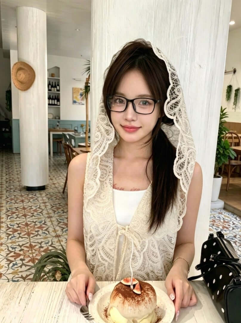 Modern glasses V Pai 2302U urban lifestyle shot