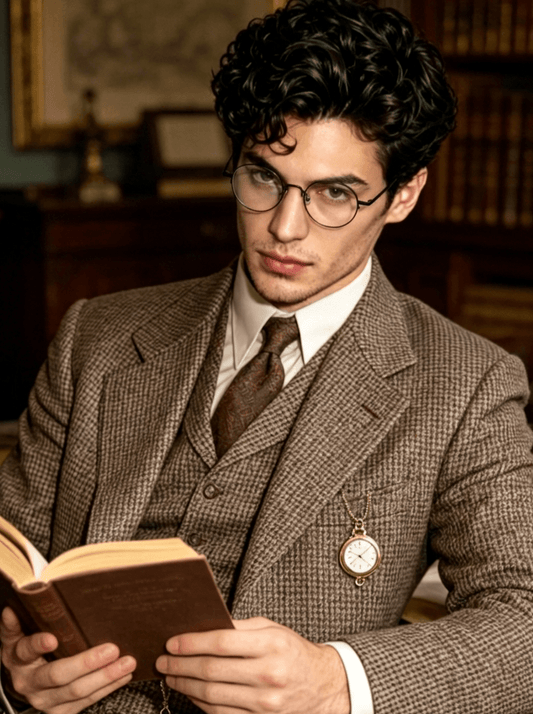 Vintage glasses frames V Pai 2617 old-school charm lifestyle shot