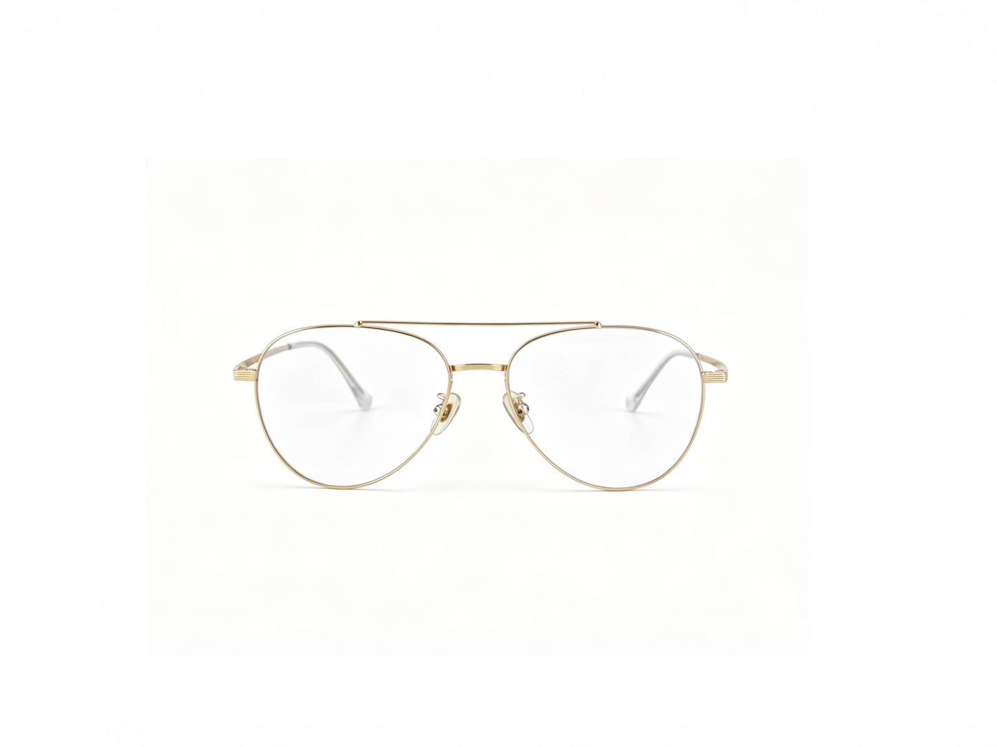 Vintage aviator glasses V Pai 2646 retro pilot design close-up
