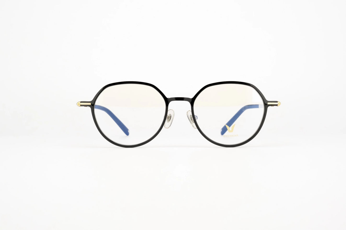 V2325U Minimalist Metal Business Eyeglasses premium lightweight metal eyewear for professional business occasions