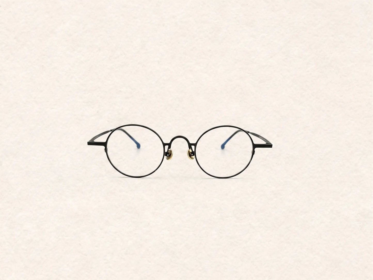 Retro Round Metal Glasses V2617 | Vintage Circular Eyeglasses