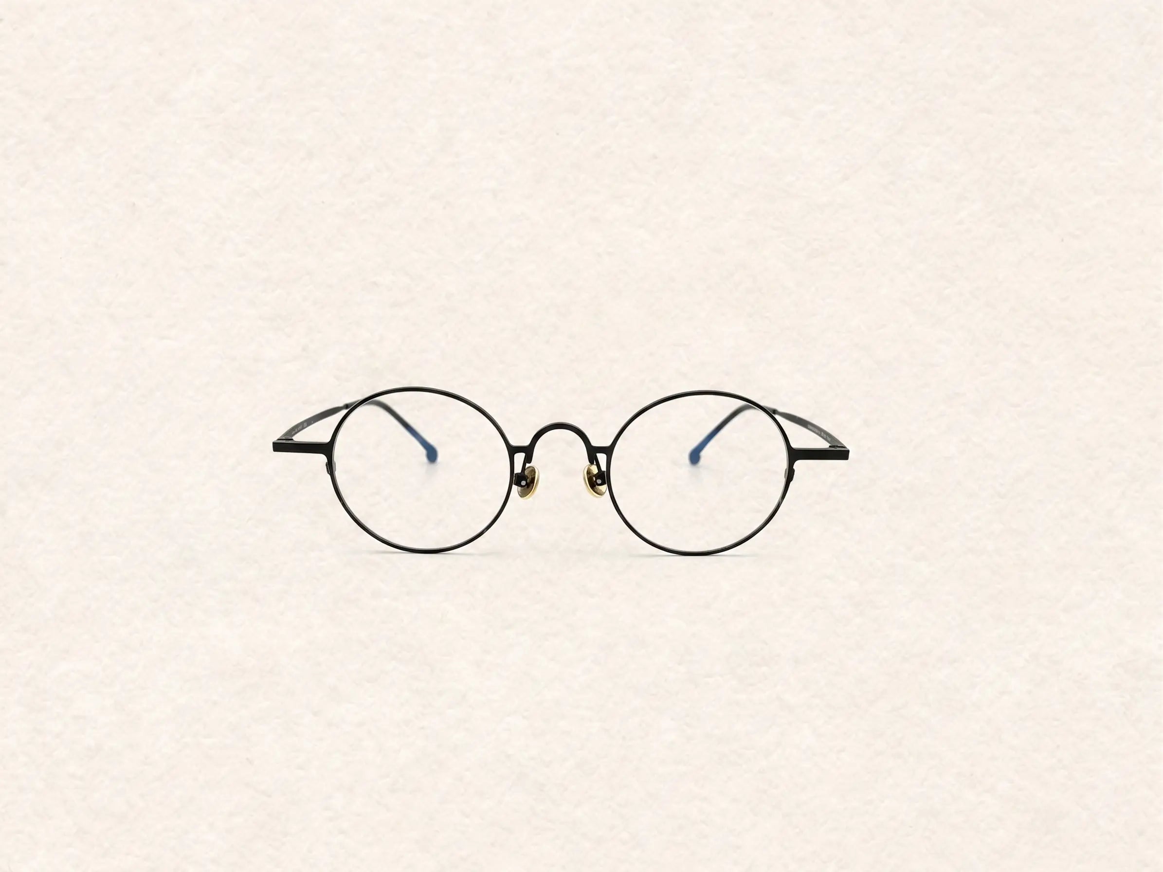 Retro Round Metal Glasses V2617 | Vintage Circular Eyeglasses