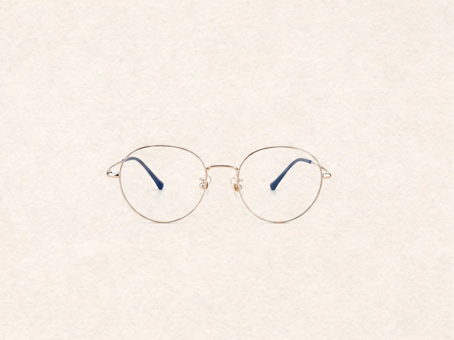 Vintage Round Glasses for Women V2623 | Retro Metal Frame