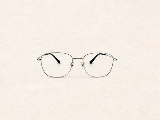Thin Metal Glasses Frames V2624 | Retro Geometric Wire Eyeglasses