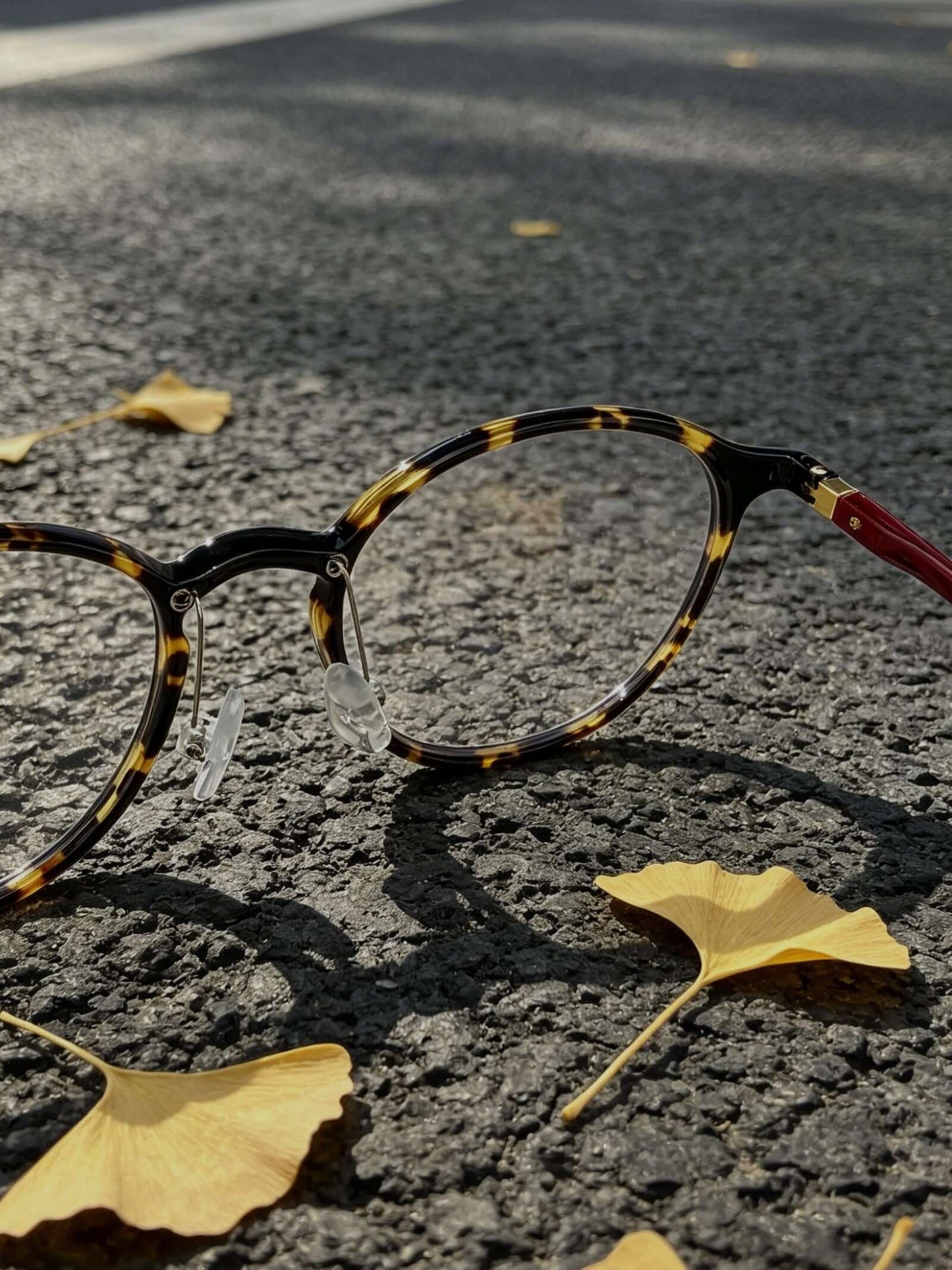 Havana glasses V Pai 2105U classic pattern close-up